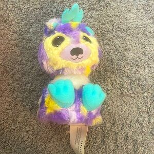 Hatchimals animal purple yellow blue working with batteries